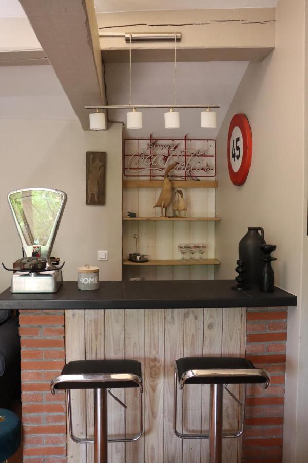 Grand Loft De Charme, Place Du Village A Thuir Bagian luar foto